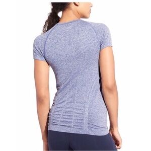 NWOT Athleta Fastest Track Tee 

In a heathered blue color. 

Size medium